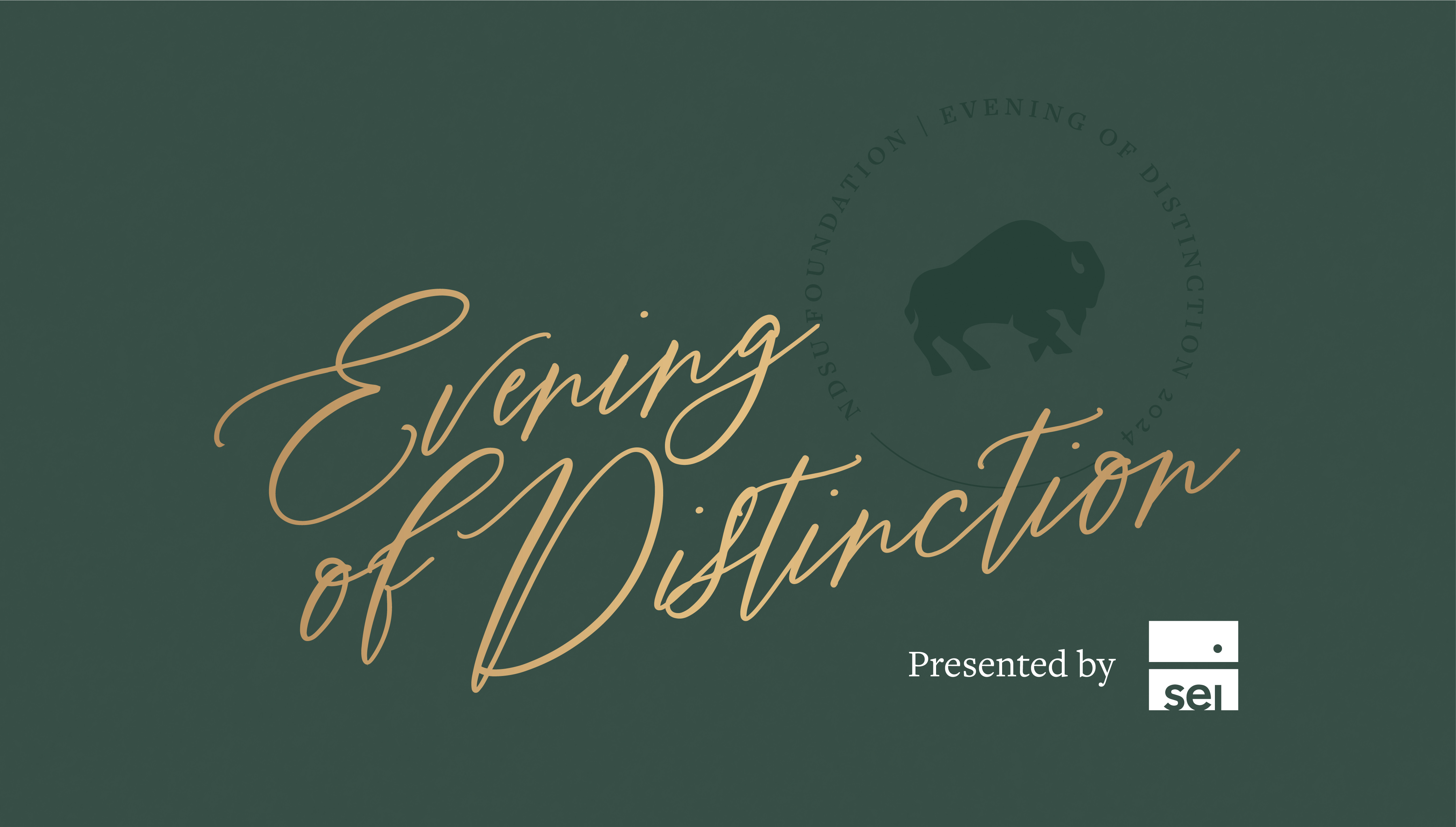 Banner: Evening of Distinction | Presented by SEI