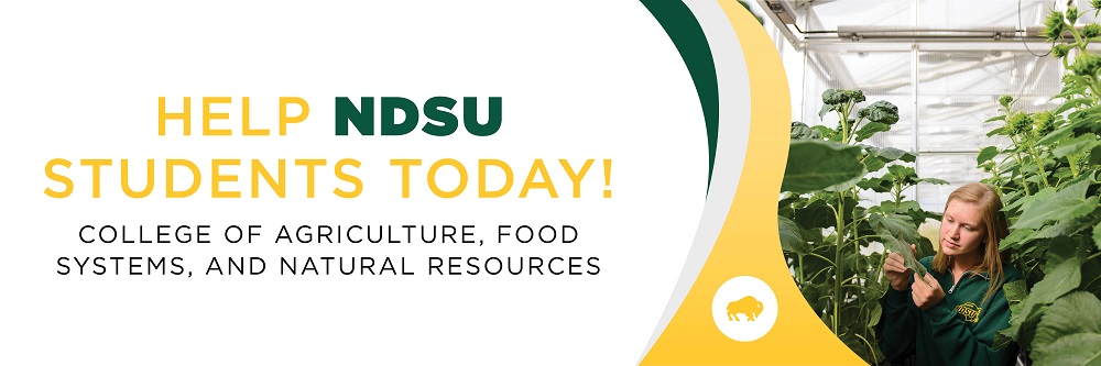 Help NDSU students today! | College of Agriculture, Food Systems, and Natural Resources