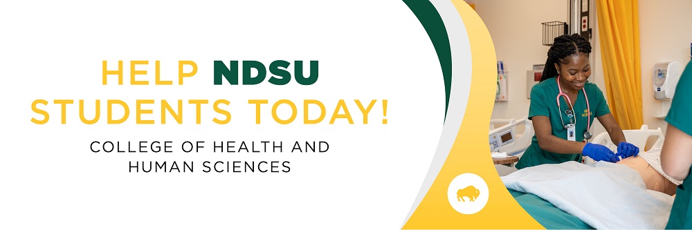 Help NDSU students today! | College of Health and Human Sciences