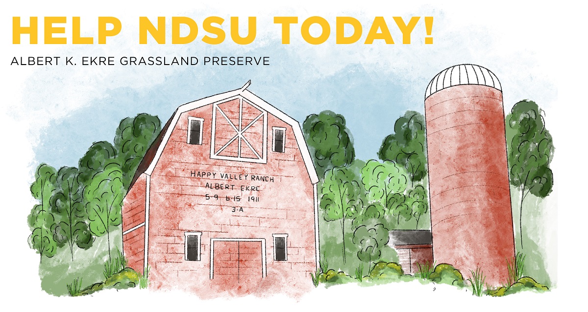 Help NDSU today! | Albert K. Ekre Grassland Preserve