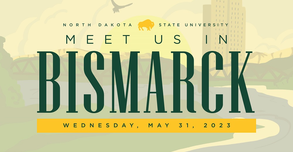 Banner: Meet Us in Bismarck | Wednesday, May 31st, 2023