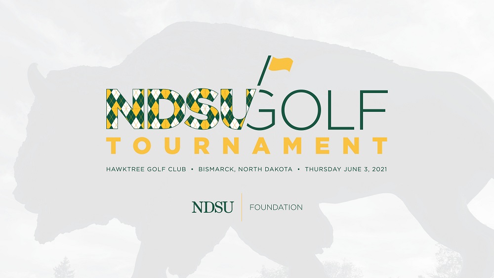 Banner: NDSU Golf Tournament | Hawktree Golf Club | Bismarck, North Dakota | Thursday, June 3, 2021