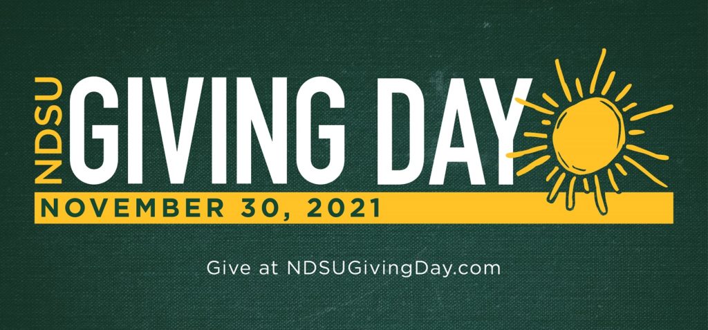 Banner: NDSU Giving Day | November 30, 2021 | Give at NDSUGivingDay.com