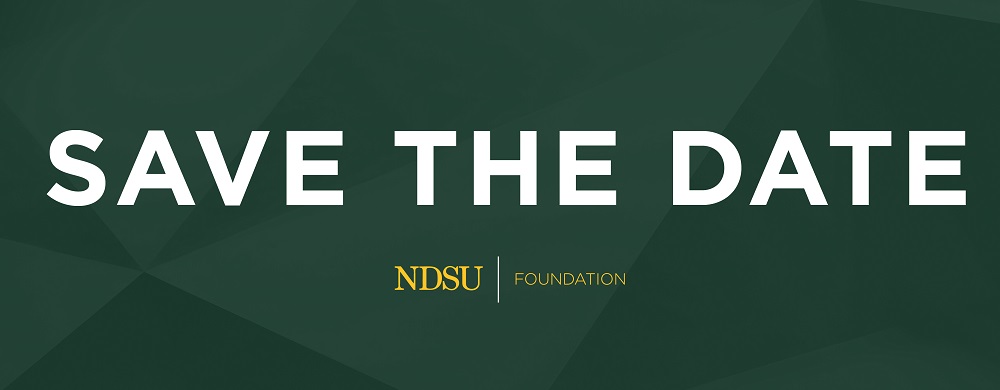 Banner: Save the Date | NDSU Foundation