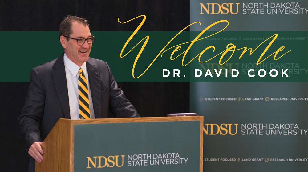 Banner: Welcome Dr. David Cook