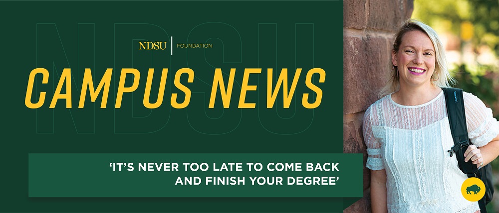 Banner: Campus News | 'It's never too late to come back and finish your degree'