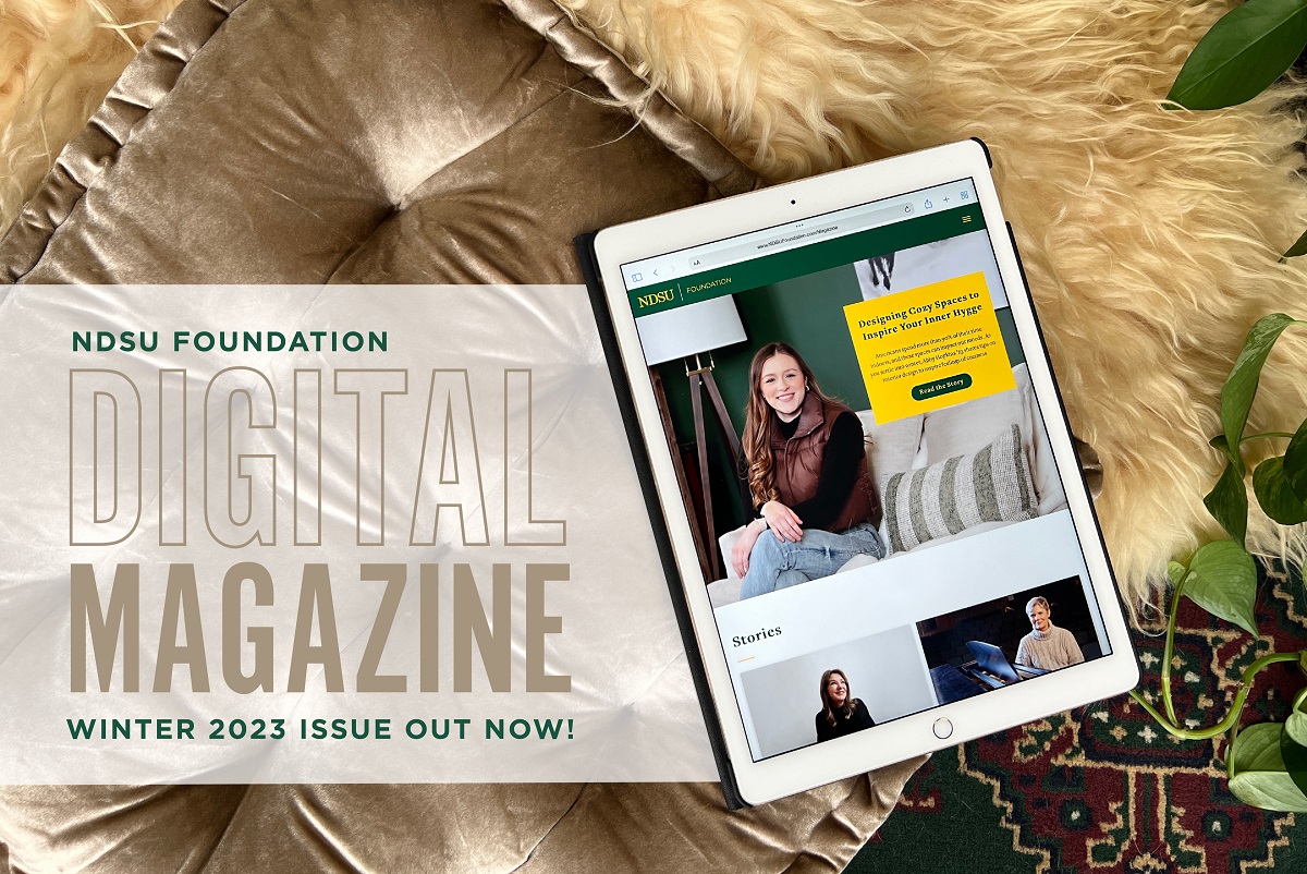 Banner: NDSU Foundation Digital Magazine | Winter 2023 Issue Out Now!