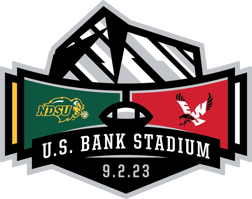 Logo: NDSU vs. EWU at US Bank Stadium | September 2nd, 2023